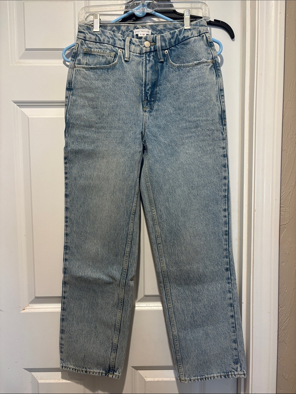 Good American 90s Duster Jeans